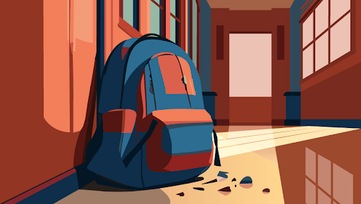 animated bookbag